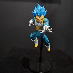 Blue-Haired Super Saiyan Vegeta Action Figure